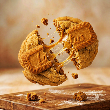 New York-Style Biscoff Cookies | Rich, Gooey & Loaded